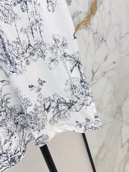 CD 25SS print t-shirt