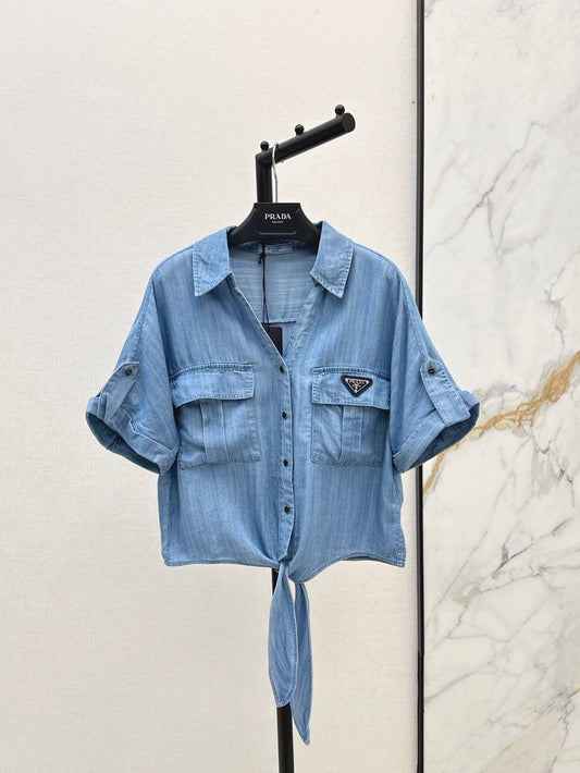 Pra 25ss denim shirt