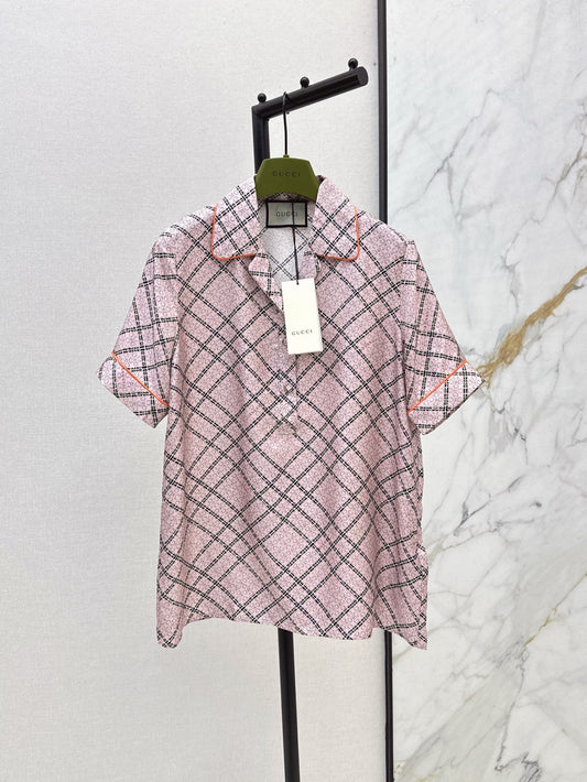 Guc 25ss silk shirt
