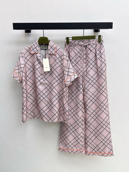 Guc 25ss silk shirt