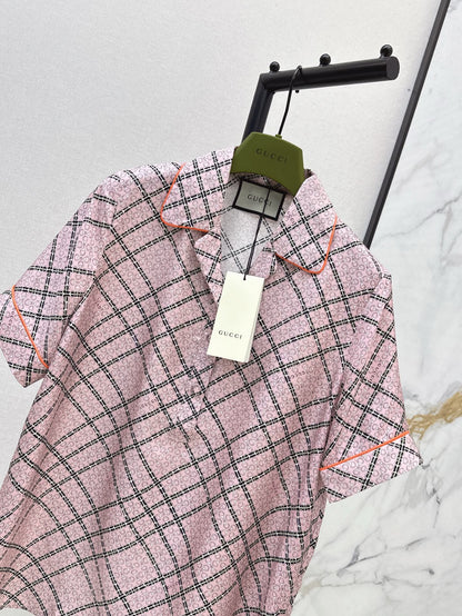 Guc 25ss silk shirt