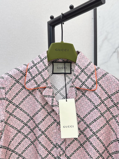 Guc 25ss silk shirt