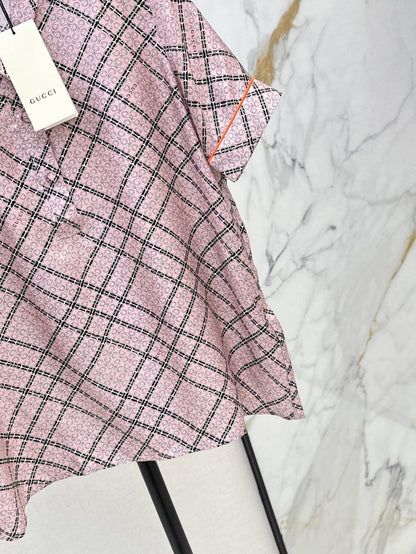 Guc 25ss silk shirt