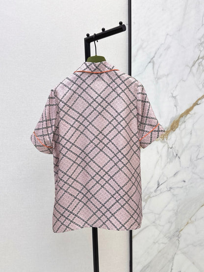 Guc 25ss silk shirt