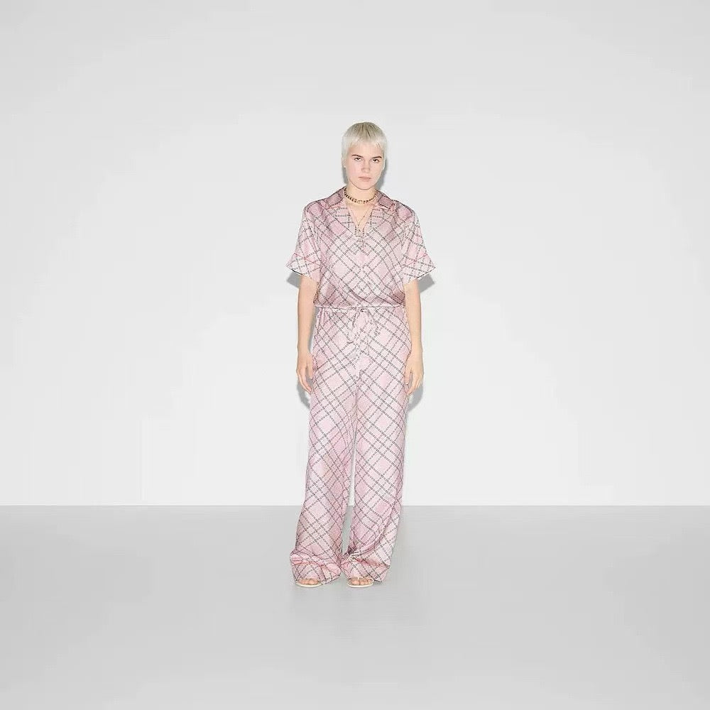 Guc 25ss silk shirt