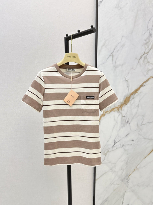 Mi 25ss stripe t-shirt