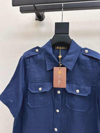 Loro 25ss linen suit