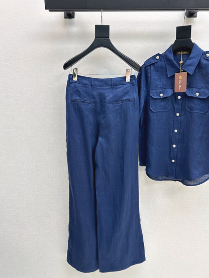 Loro 25ss linen suit