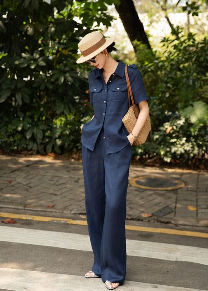 Loro 25ss linen suit