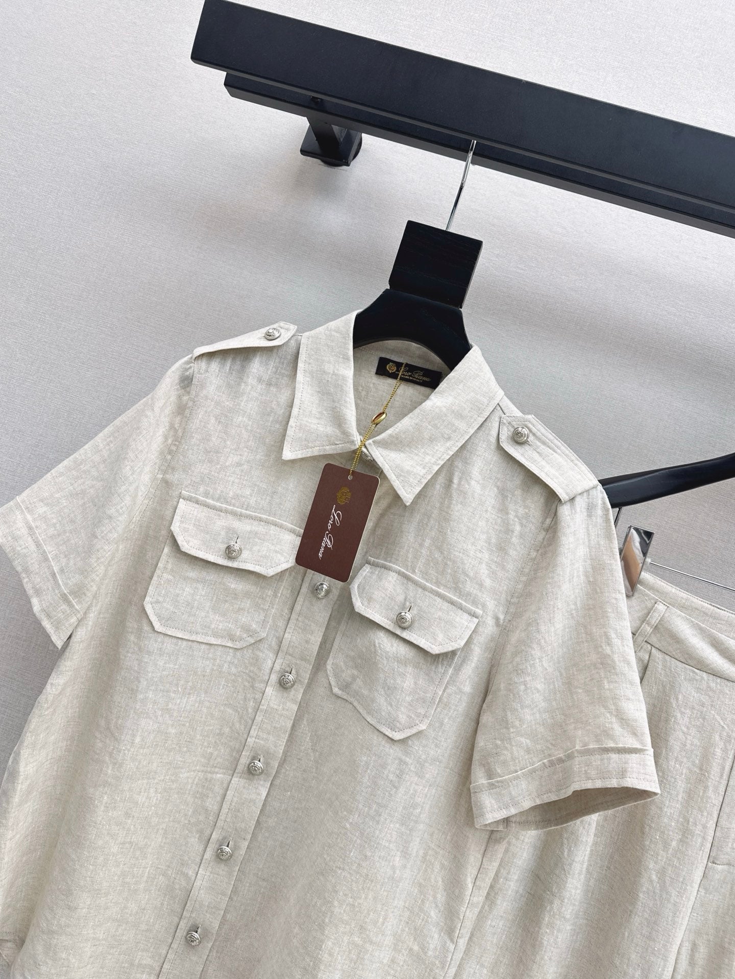 Loro 25ss linen suit