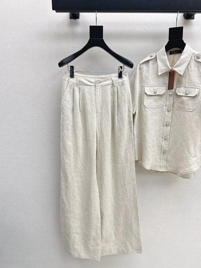 Loro 25ss linen suit