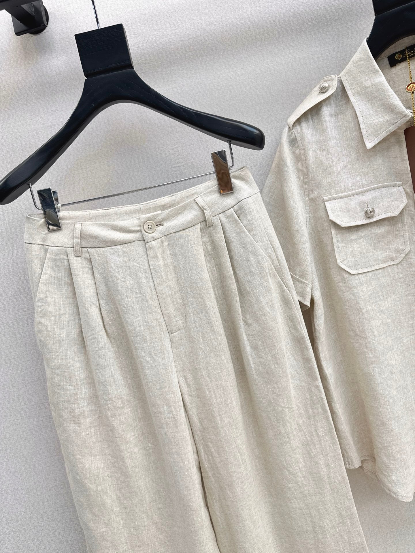 Loro 25ss linen suit