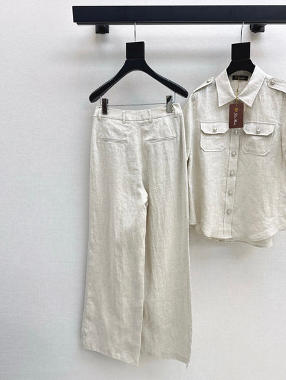 Loro 25ss linen suit