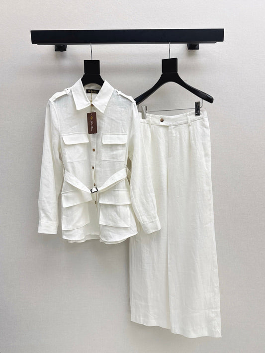 Lo 25ss linen suit