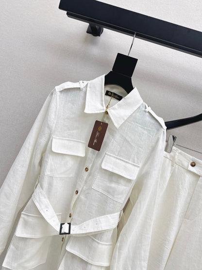 Lo 25ss linen suit