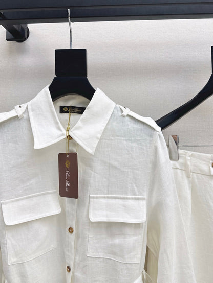 Lo 25ss linen suit