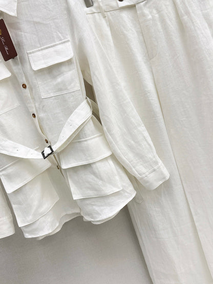 Lo 25ss linen suit