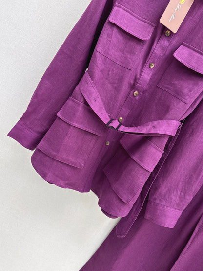 Lo 25ss linen suit
