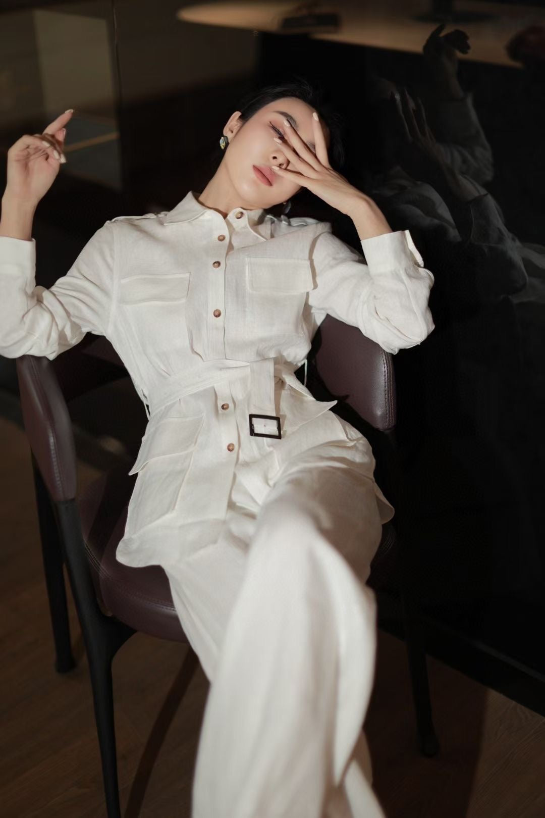 Lo 25ss linen suit