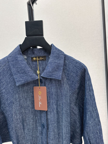 Loro 25ss linen dress