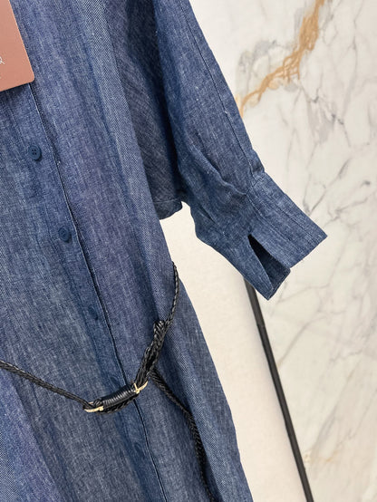 Loro 25ss linen dress