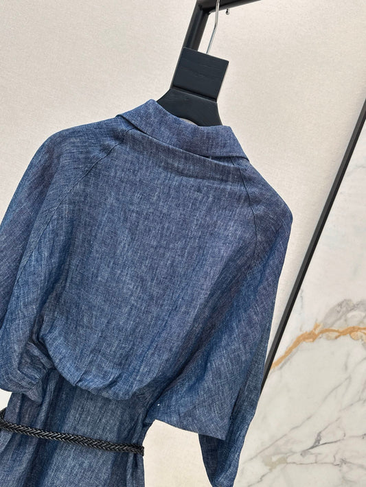Loro 25ss linen dress