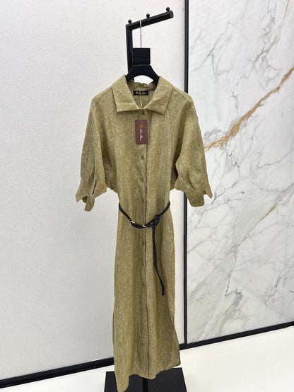 Loro 25ss linen dress