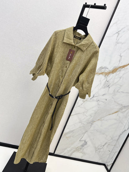 Loro 25ss linen dress