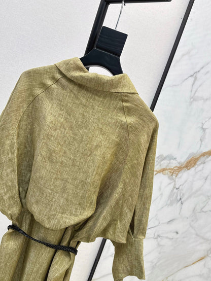 Loro 25ss linen dress