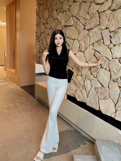 CD 25ss V-neck knit shirt