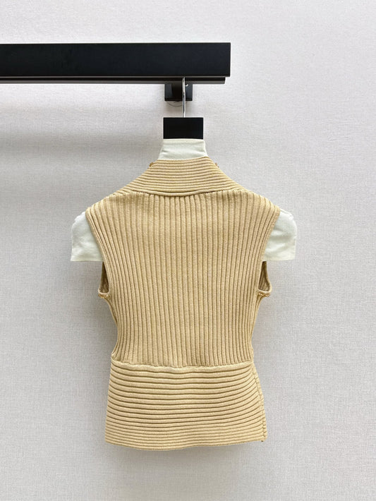 CD 25ss V-neck knit shirt