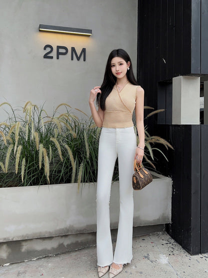 CD 25ss V-neck knit shirt