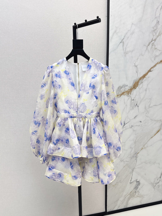 Zimm 25ss Silk dress