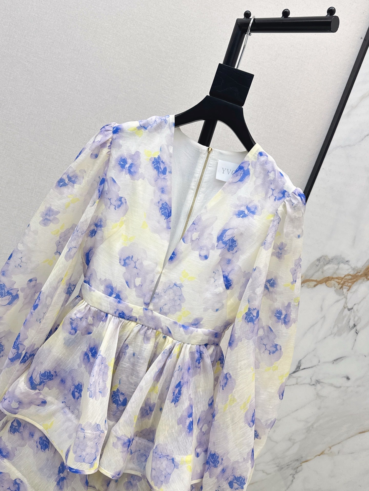 Zimm 25ss Silk dress