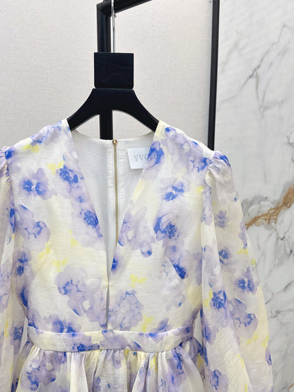 Zimm 25ss Silk dress