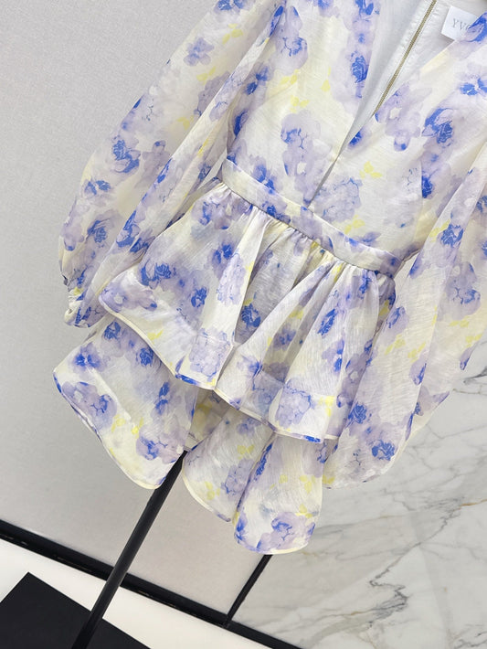 Zimm 25ss Silk dress