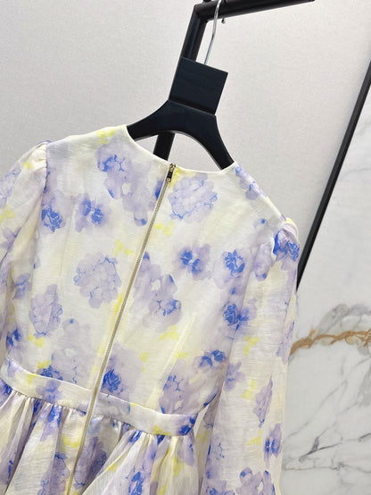 Zimm 25ss Silk dress
