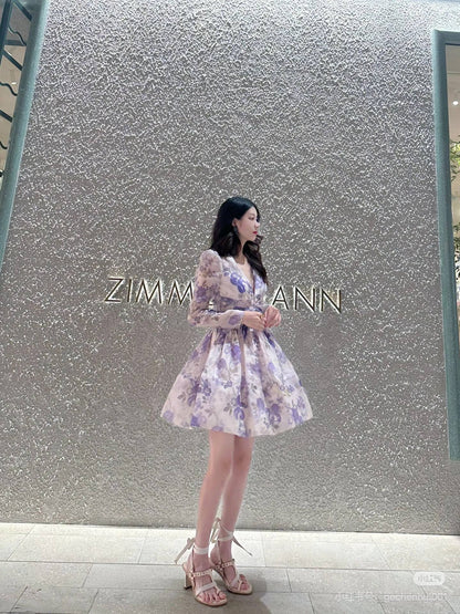 Zimm 25ss Silk dress