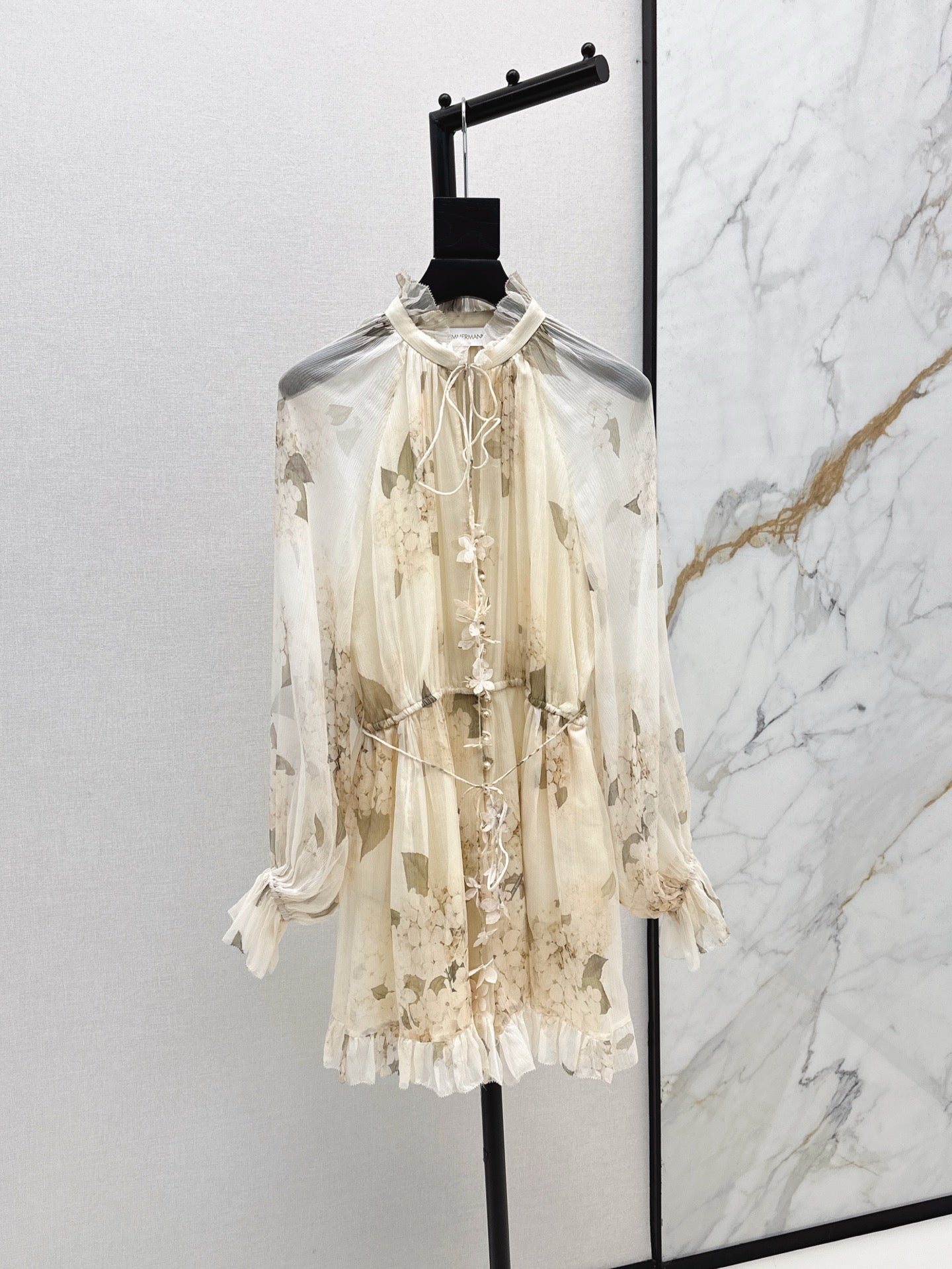 zimm 25ss print dress