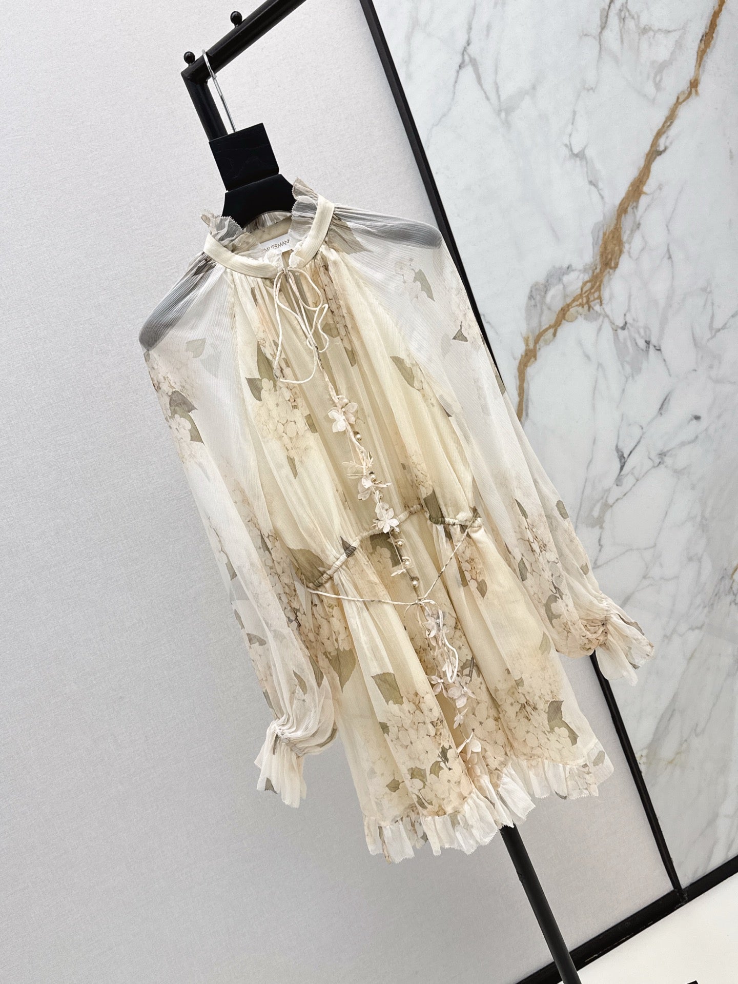 zimm 25ss print dress