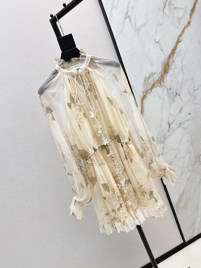 zimm 25ss print dress