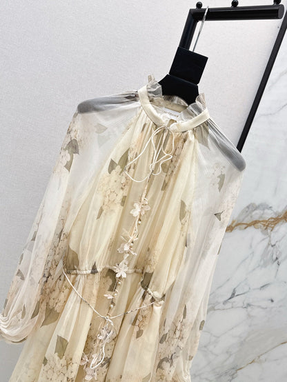 zimm 25ss print dress