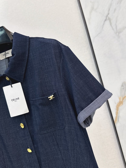 Ce 25SS denim dress
