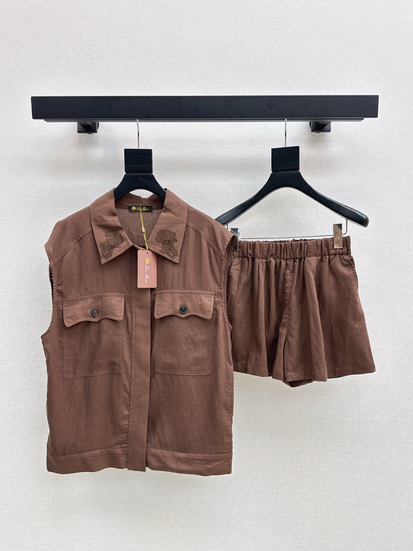 Loro 25ss linen suit