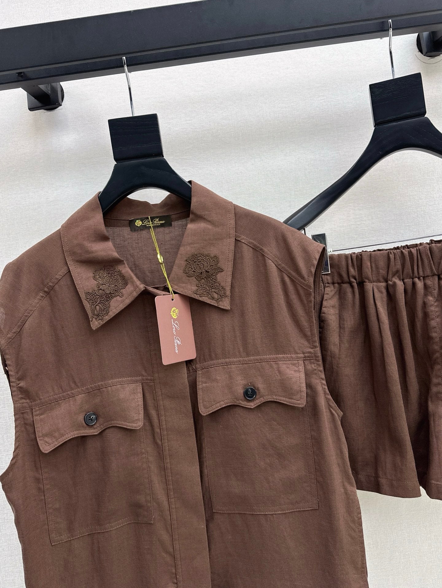 Loro 25ss linen suit