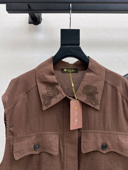 Loro 25ss linen suit