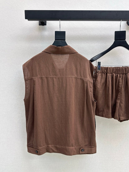 Loro 25ss linen suit