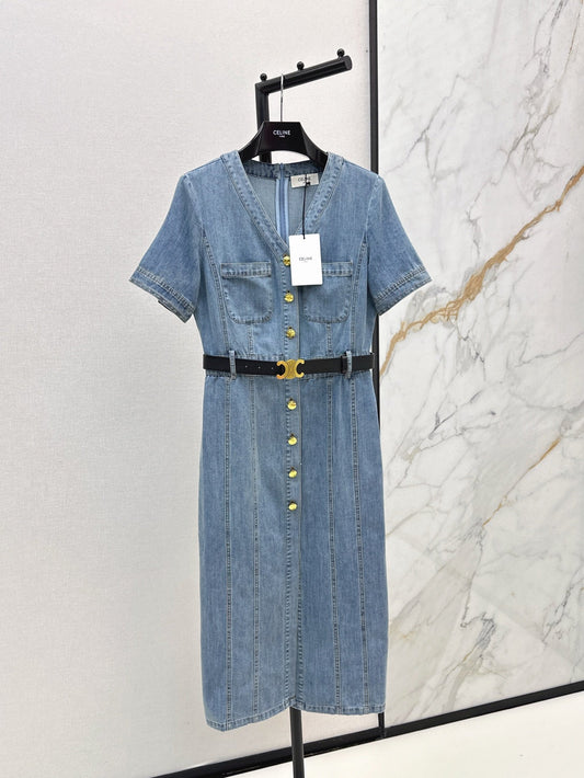Cel 25ss denim dress