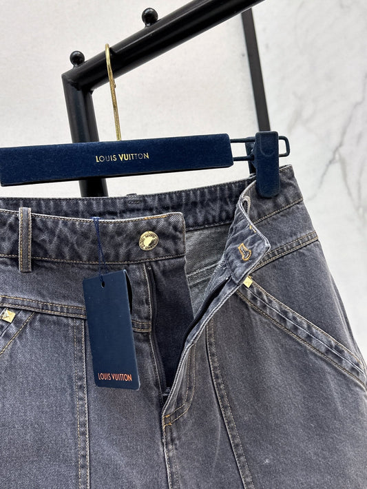 Lou 25ss embroidered short