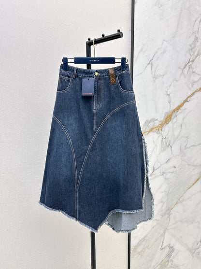 Lou 25ss denim skirt